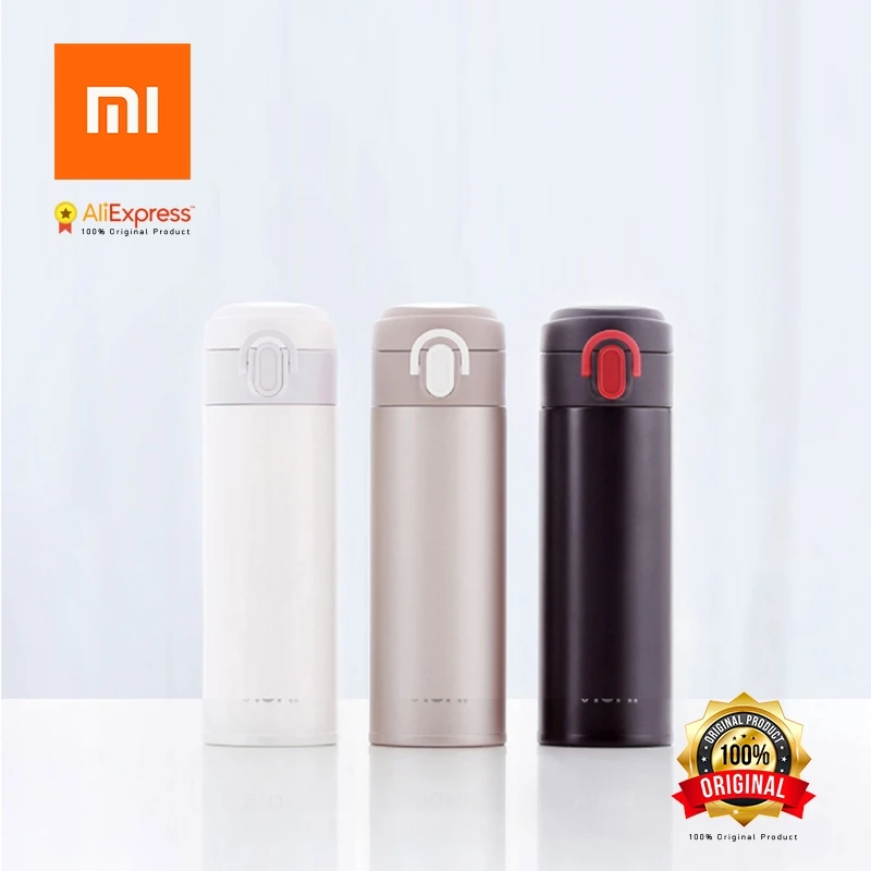 Xiaomi Cloud portable vacuum insulated bottle Lightweight alloy material, 24-hour long-term incubation, 316 stainless steel (1)