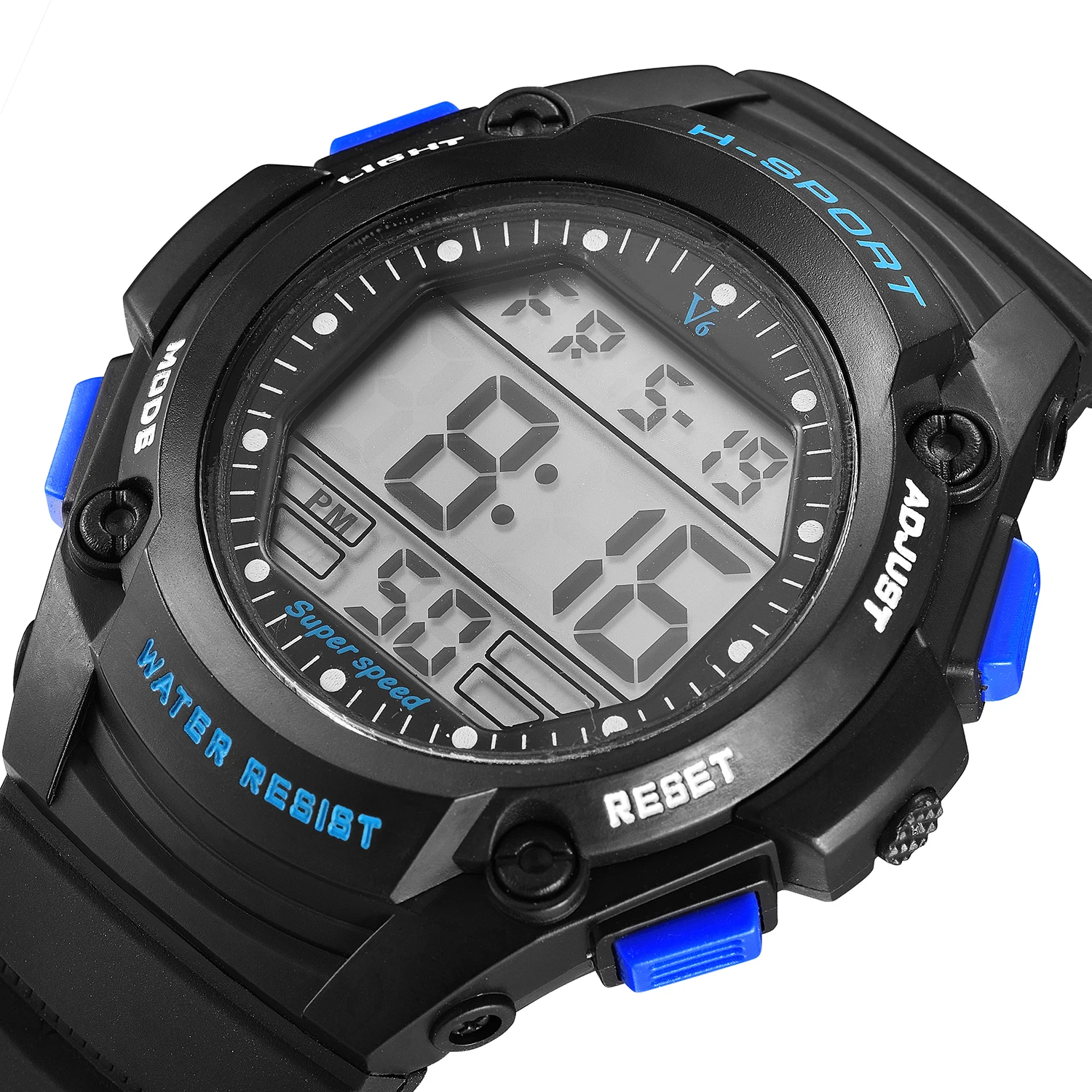 Brand Big dial Men's Fashion Sport Watches Chrono Countdown Men Digital Watch Man Military Clock Relogio Masculino