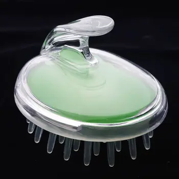 

Pro Head Hair Washing Scalp Shampoo Air Brush Comb Soft Massager Brushes Silicone Cleaning Care Tool Healthy Reduce Hair Loss