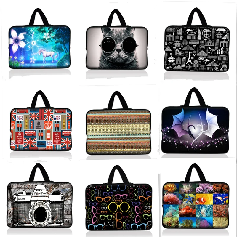 Neoprene Laptop Case Sleeve Notebook PC Soft Cover Bag Pouch 10 13 14 15 17 inch
