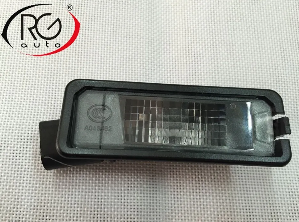 Auto part Rear plate lighting device for automobile
