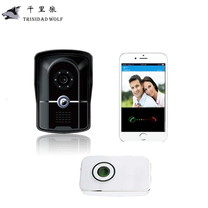 

Smart IP Video Intercom WI-FI Video Door Phone Door Bell WIFI Doorbell Camera Remote unlocking For Apartments IR Alarm