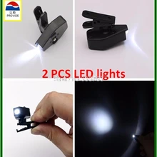 Универсальный гибкий светодиодный мини-светильник для чтения книг, Детский Светильник s для очков, защитные очки