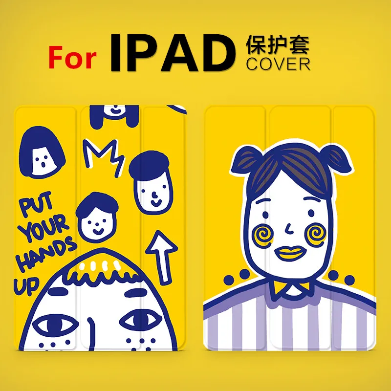 Крутой желтый Магнитный флип чехол для iPad Pro 9 7 11 Air 10 5 12 2 Mini 1 3 4 2019 планшета нового