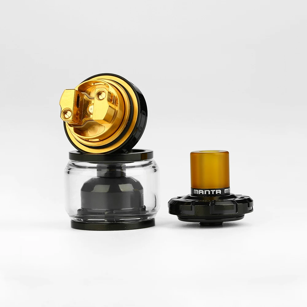 Original Advken MANTA MTL RTA Tank 3ml/2ml Single Coil Building RTA Big Vapor Gold-plated Deck & Side-air Intake Vs ZEUS RTA Original Advken MANTA MTL RTA Tank 3ml/2ml Single Coil Building RTA Big Vapor Gold-plated Deck & Side-air Intake Vs ZEUS RTA