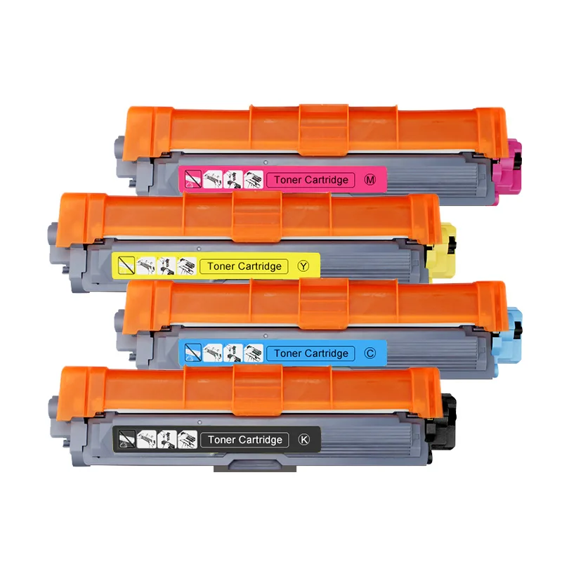 Compatible TN225 tn225 tn221 TN221 toner cartridge 4 pack for Brother
