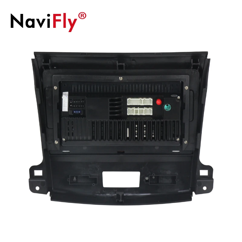 Top NaviFly Android8.1 Car Audio dvd player for Mitsubishi Outlander 2005-2011 support view camera DVR DAB+ TPMS Bluetooth 4G wifi 5