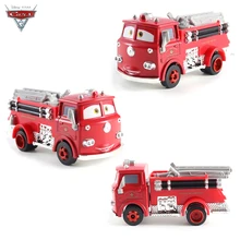 Voiture de secours Pixar Cars 2 et 3, jouet en métal moulé, échelle 1:55, camion de pompiers rouge, flambant neuf, meilleur cadeau pour enfants, en Stock