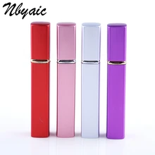 Nbyaic 1 шт. Новое поступление 12 мл портативный мини дорожный флакон для духов Vaporizador 6 цветов Бутылочки для парфюма для распыления аромата чехол для насоса