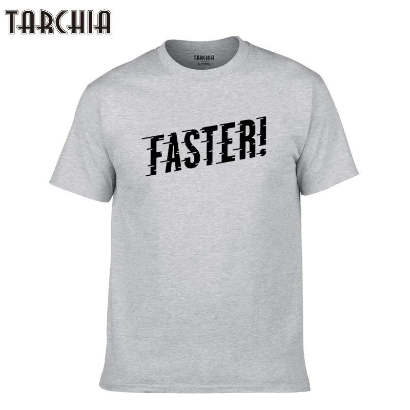 

TARCHIA 2019 Casual O-Neck Hip Hop Tops Tee Summer Style Male faster new Men T-Shirts Short Sleeve T-Shirt Fashion Cotton