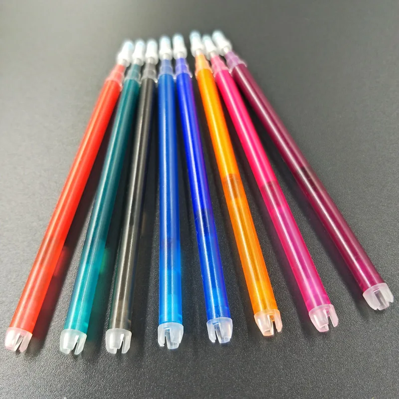 8 цветов Волшебная стирающаяся ручка с пастой 0,5 мм чернильная Заправка для гелевой ручки для письма Канцтовары офисный школьный принадлежности подарки для студентов