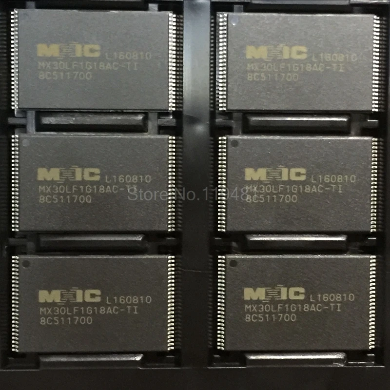 

MX30LF1G18AC-TI FLASH - NAND Memory IC 1Gb (128M x 8) Parallel 20ns 48-TSOP