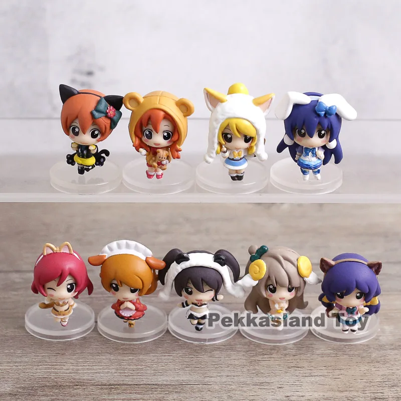 Love Live! Школьный Idol Project мультипликационный персонаж дома Умару мини ПВХ фигурки