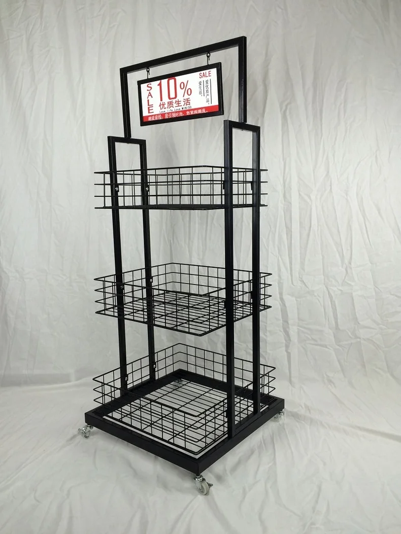 

Supermarket shelves Cosmetic display stand Promotional shelf