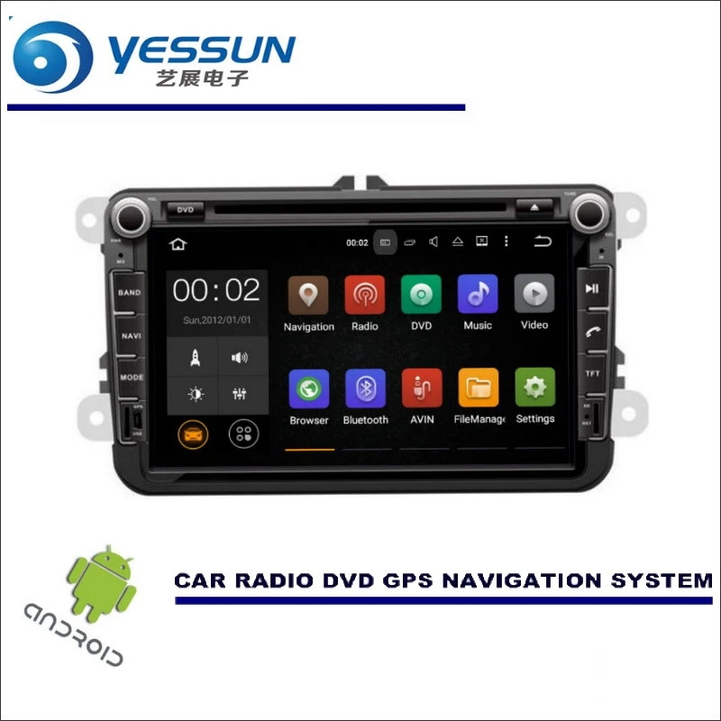 

YESSUN Car Multimedia Navigation For Volkswagen VW Golf MK6 / EOS /Magotan 2007~2015 CD DVD GPS Player Navi Radio Stereo Android