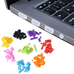 13 шт силиконовый Противопылевой заглушка пробка Универсальный пылезащитный usb-порт HDMI RJ45 Интерфейс Крышка для ноутбука ПК