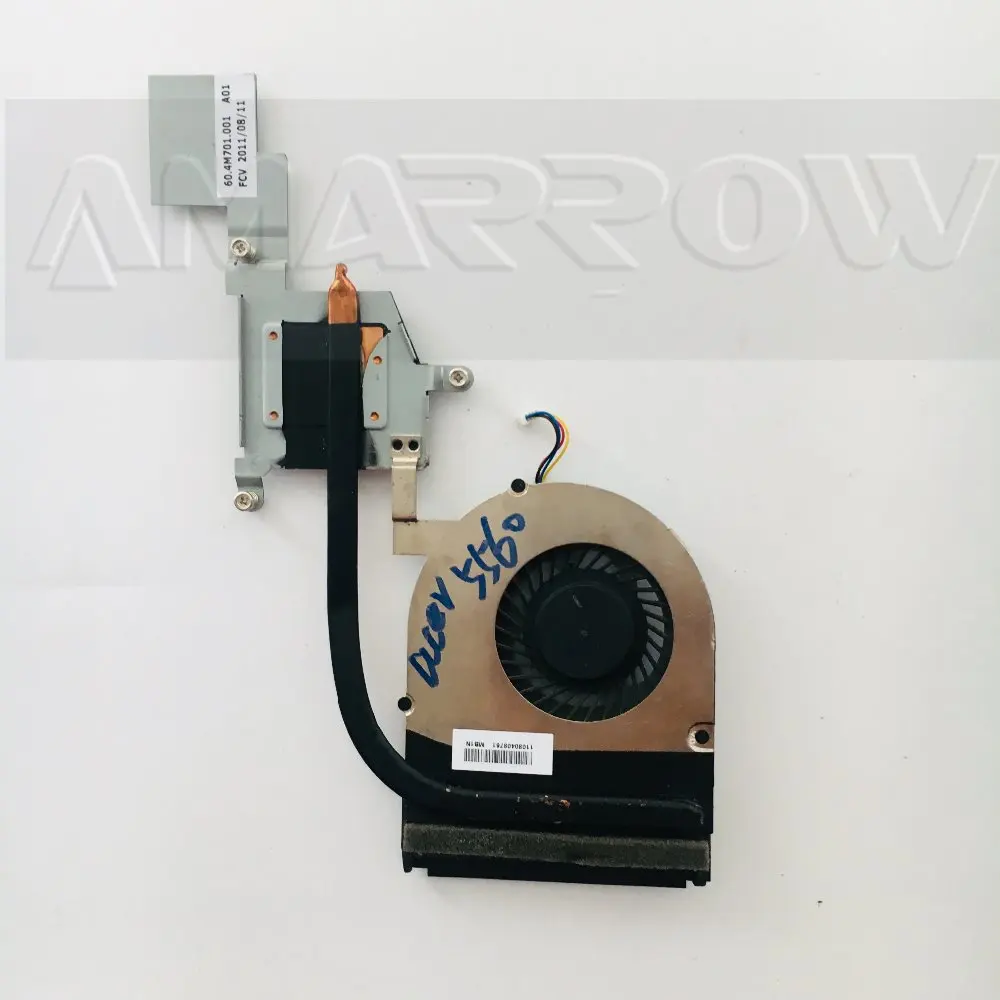 

Original free shipping laptop CPU Cooling Heatsink FAN For ACER 5560 5560G 60.4M701.001