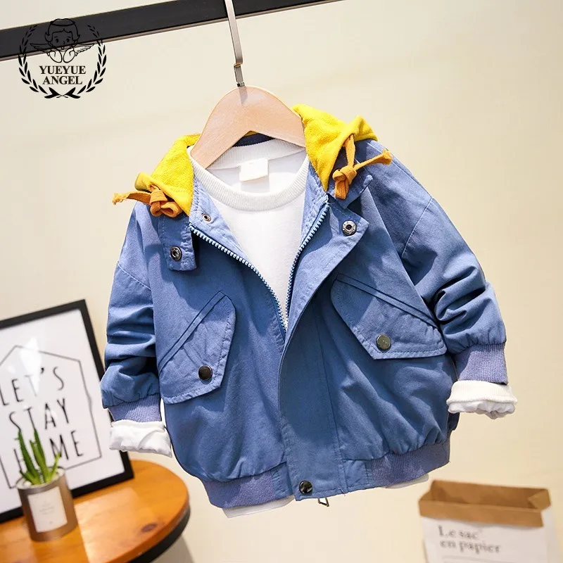 

2018 New Kids Boys Hip Hop Hoody Jacket Spring Loose Fit Casual Printed Streetwear School Outwear Coat Bomber Jacket For Boy