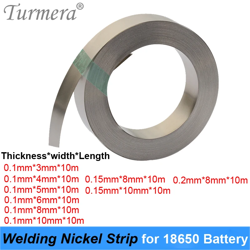 1 Roll 10m 18650 Li-ion Battery Nickel Sheet Plate Nickel Plated Steel Belt Strip Connector spot welding machine Battery welders13