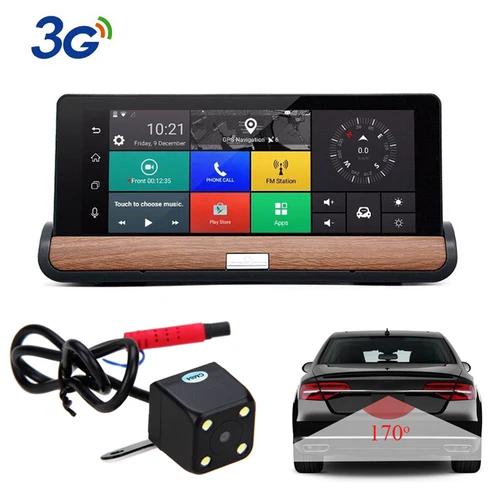 

MT6582 FHD 1080P 7 " Car Console Android 5.0 3G Dash cam Car Camera DVR GPS Bluetooth Video Recorder
