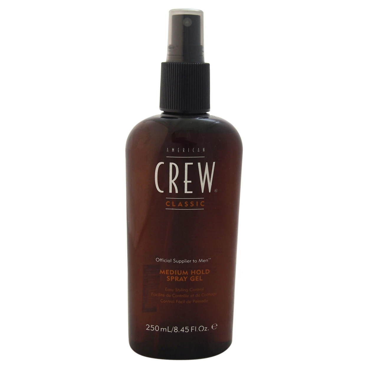 Spray Gel - Medium Hold by American Crew for Men - 8.45 oz Gel
