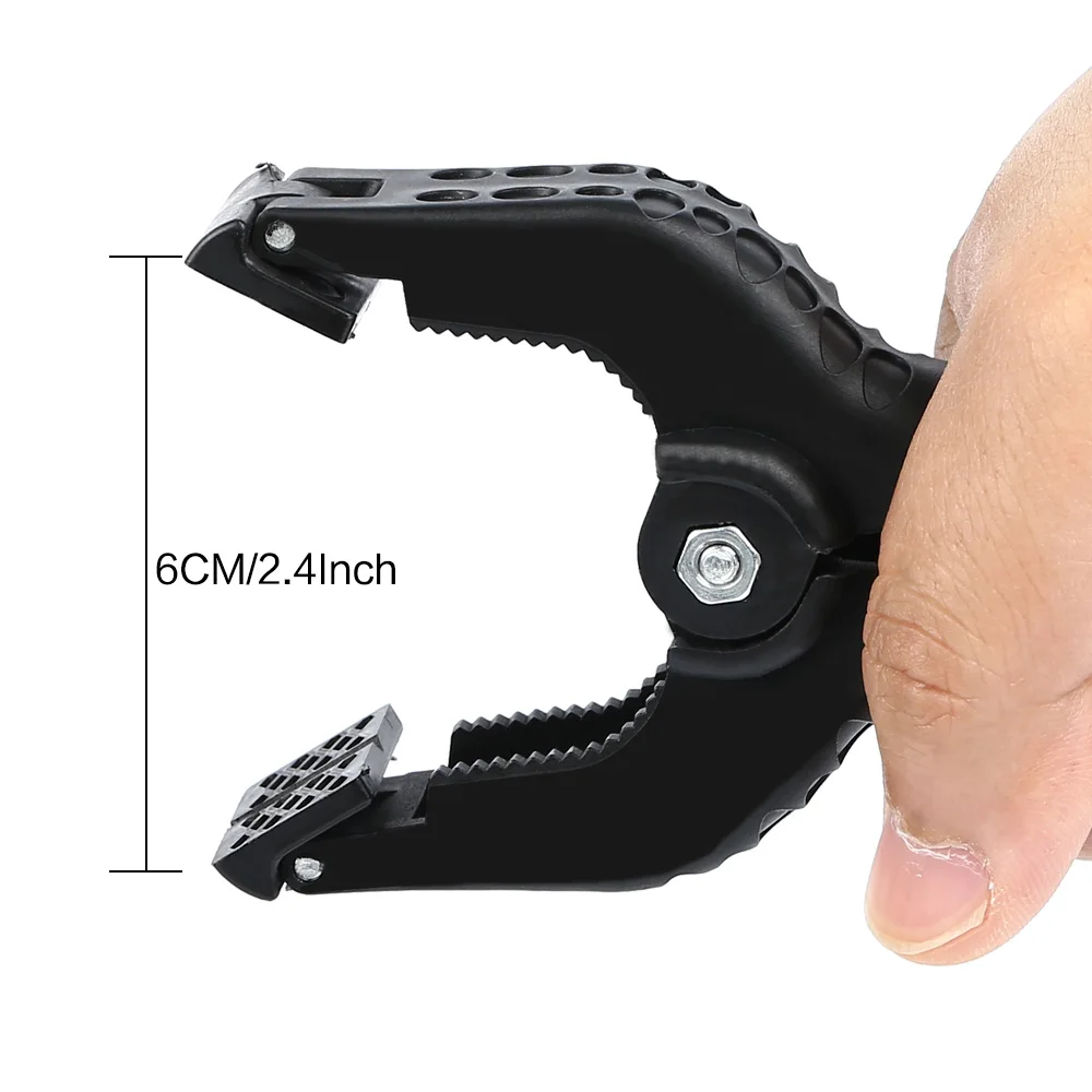  Photography Adjustable Spring Fish Clamps 6CM Photo Booth Background Stand Clip Fixed Backdrop Musl