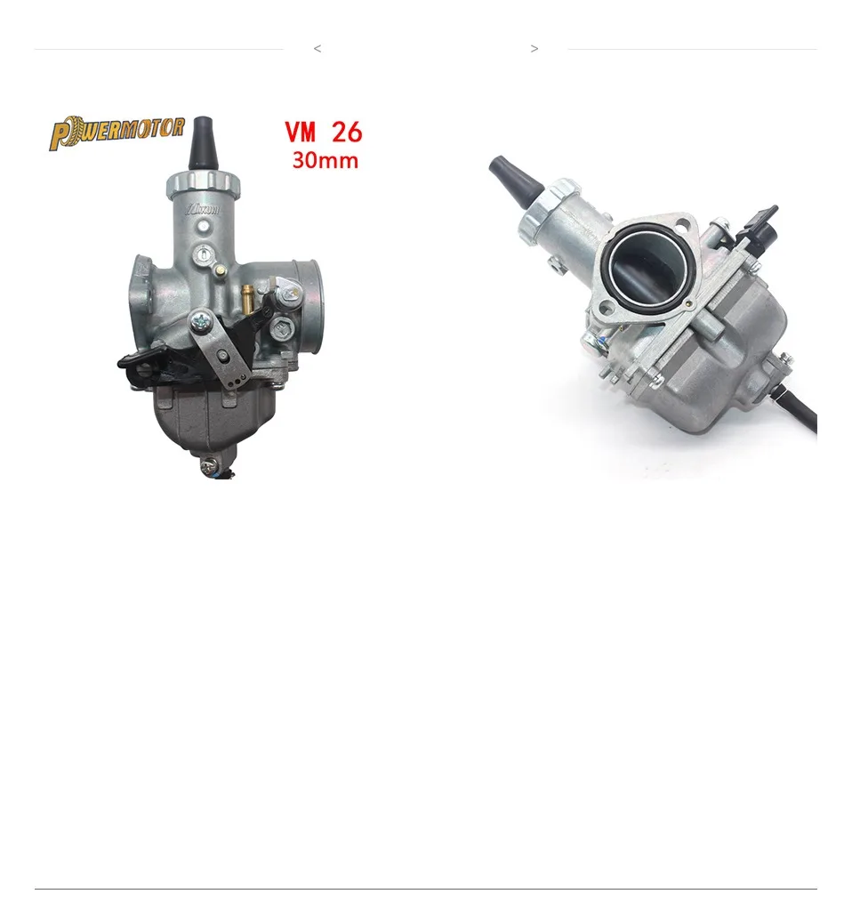 PowerMotor 30 мм Mikuni VM26 карбюратор для 150cc 160cc 200cc 250cc CRF KLX TTR XR Пит Dirt велосипеды мотоцикл