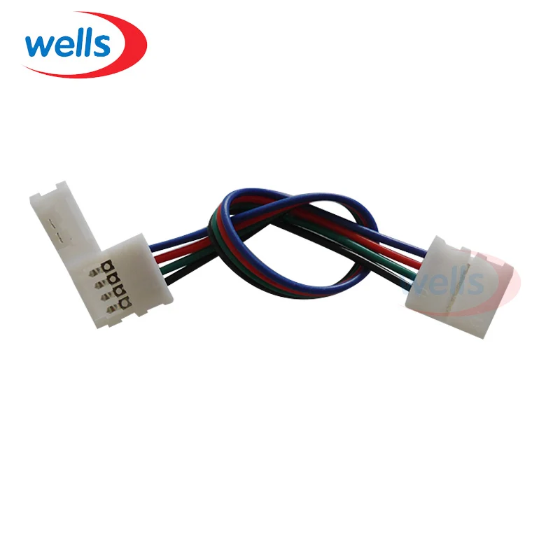 5-100 шт. 2pin 3pin 4pin 5pin двойной разъем кабель для 3528 5050 WS2811 WS2812B 5050 RGB/RGBW светодиодный полосы светильник