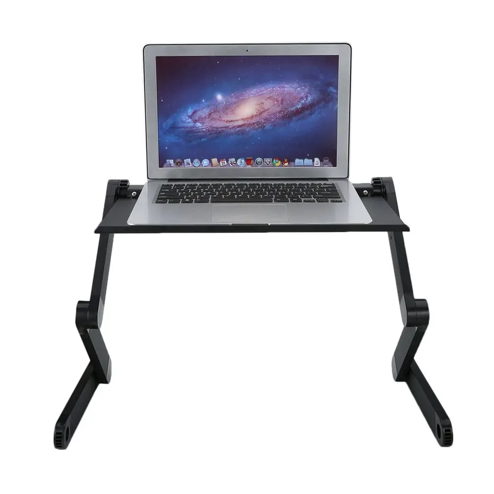 

Portable 360 Degree Adjustable Computer Desk Laptop Notebook Table Stand Tray Lazy Foldable Aluminum Alloy Computer Desk Tray