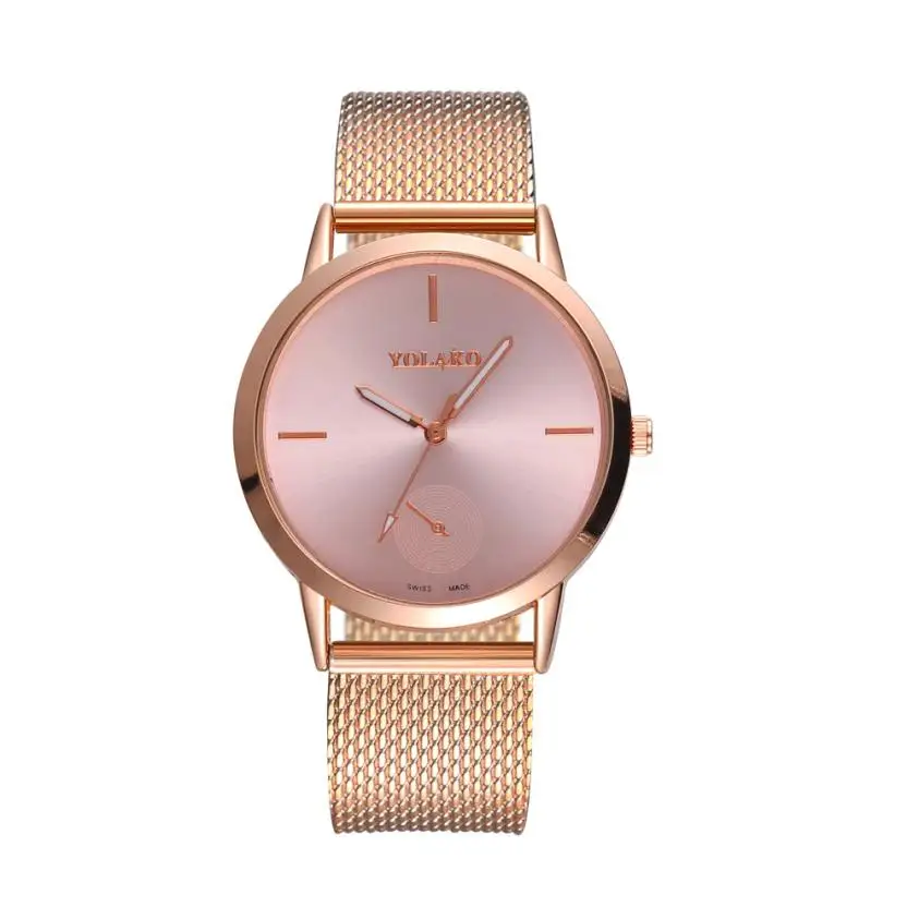 Часы Для женщин высокой твердостью Стекло Браслет аналоговые кварцевые часы Элитный бренд Повседневное Наручные Часы Montre femme# D - Цвет: B