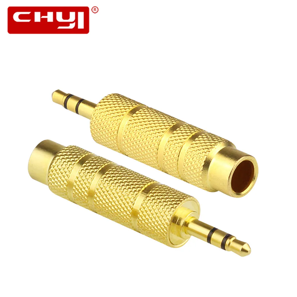 3.5mm Male to 6.5mm Feamle Audio Adapter Jack Connector Stereo AUX Converter for Speaker Mobile Phone PC Notebook | Электроника
