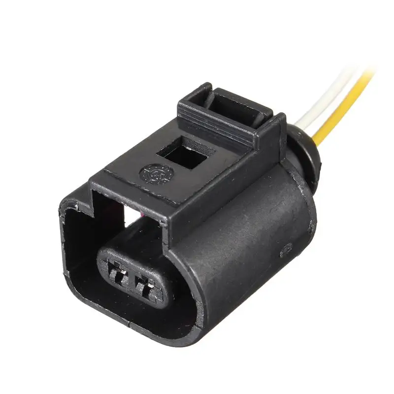 1J0973702 Electrical Harness 2 Pin Connector Plug Wiring for VW Audi 2004-2009
