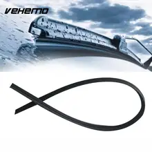 Vehemo 26 дюймов черная прочная универсальная ветровая защита сменная щетка для стеклоочистителя Замена автомобильные дворники лобового стекла лезвие автомобиля