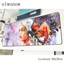 Game of Thrones mousepad 80x30cm hot sales gaming mouse pad big gamer mat High end computer