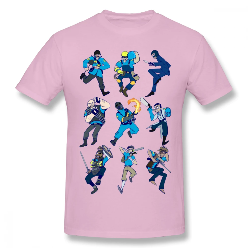 Мужская футболка Team Fortress 2 большой размер 5XL 6XL Camiseta|Футболки| |