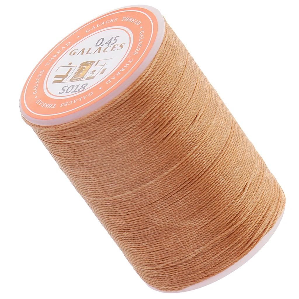 12 Colors 0.45mm Durable Leather Sewing Waxed Thread Cord For DIY Handicraft Tool Hand Stitching Thread 85 Meters
