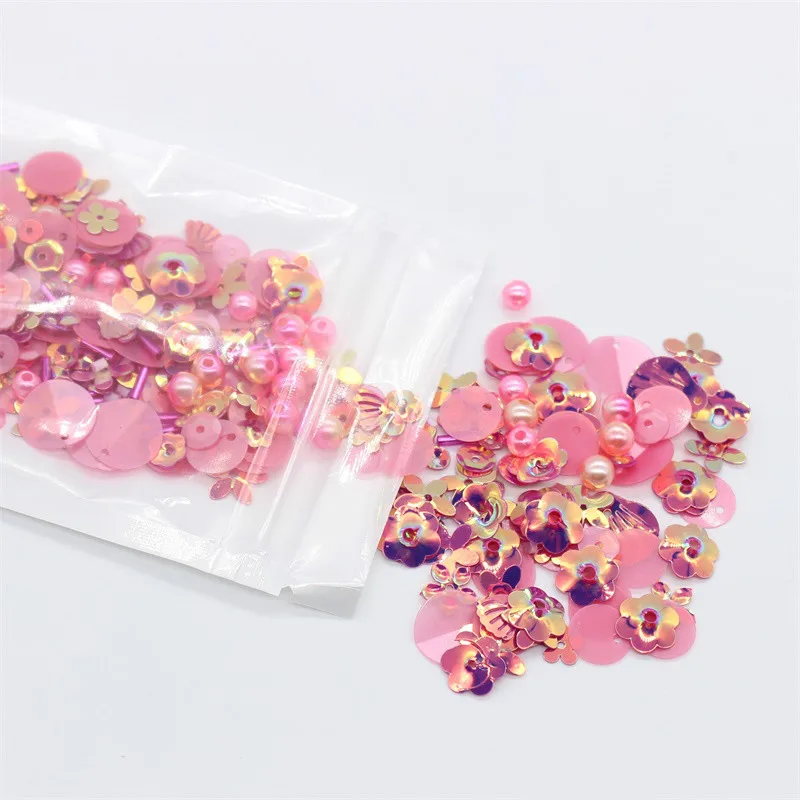 

YPP CRAFT 20g Multi Shapes Sequins PVC Flat for DIY Scrapbooking/Card Making Decoration Crafts