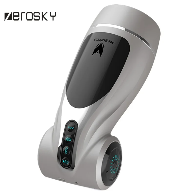 Автоматический мужской мастурбатор Zerosky мощный электрический пенис
