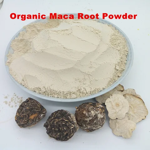 Raiz de Maca Orgânica em Pó-cru Premium Raiz Superfood Peruano 4