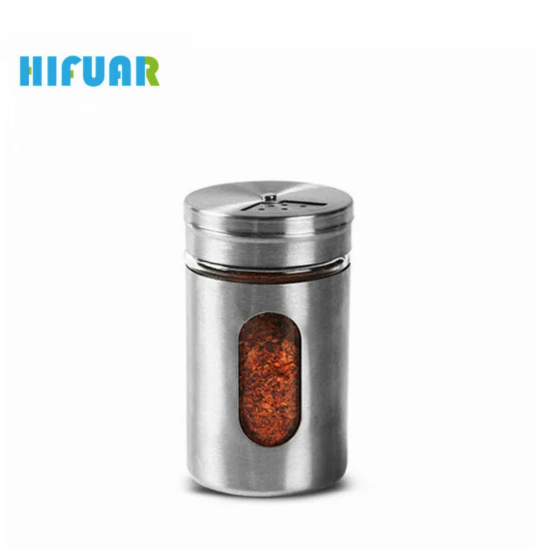 HIFUAR 1 шт. нержавеющая сталь банка для специй кухонная приправ спреи бутылка