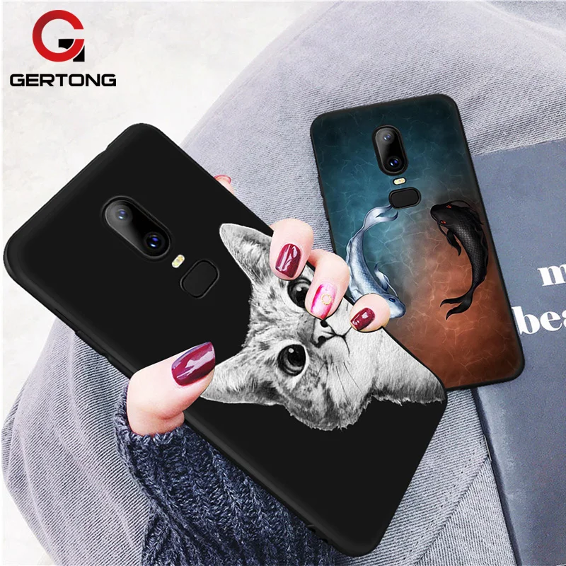 

Soft TPU Frosted Cover Case For Oneplus 5T 6 5 T Oneplus6 A6000 One Plus 6 5T 1+5 1+6 Cartoon Animals Patterned Phone Cases Capa