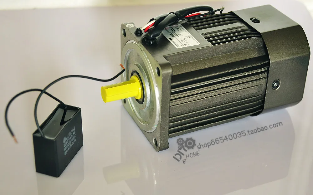 AC motor capacitor run motor 220v250W DIY table saw lathe motor low