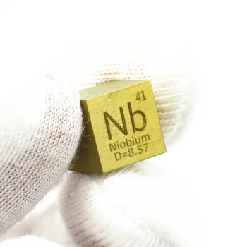 

Metal Green Niobium Light Cube 4 Element Collection Science Experiment 99.95% 3N5 10x10x10mm Colorful Nb Cube 4 Research Shinin
