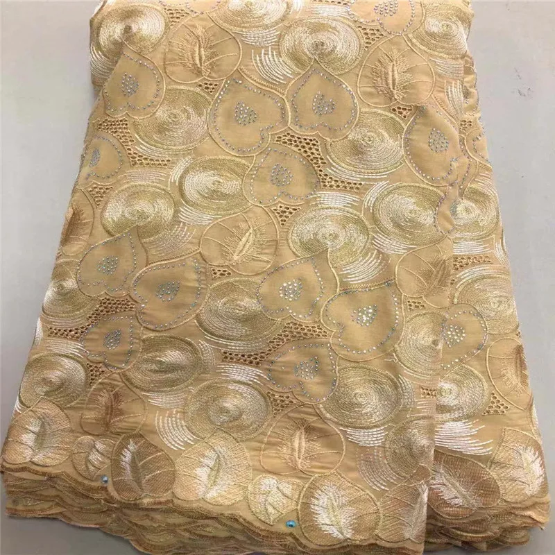 Cassiel African Lace Fabric Swiss Voile Lace High Quality african Embroidery Lace Trim For Women African Dry Lace Fabric