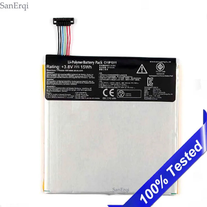 Аккумулятор C11P1311 для ASUS FONEPAD 7 ME175 ME175CG K00S K00Z аккумулятор 3910 мАч SanErqi | Мобильные