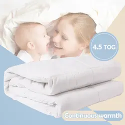 I-baby Детское пуховое одеяло с наполнением 4,5 TOG Oeko Tex сертифицированное детское теплое одеяло детская кроватка комплект для новорожденных