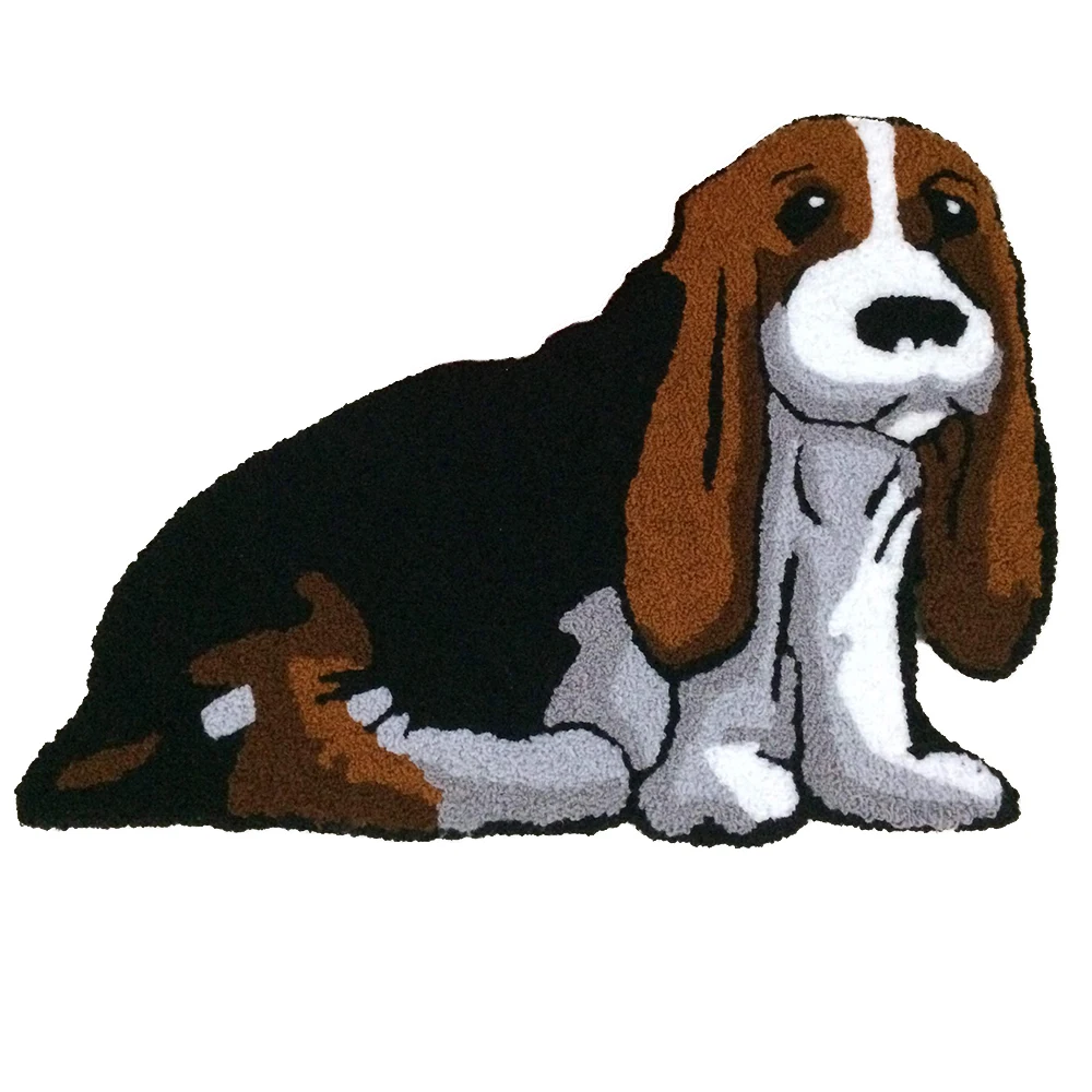 

Creative Machine Wash Doormat Rug 3D Pet Dog Design Carpet Anti Slip Doormat Rug Floor Mat Runner Kid Room bedside Carpet