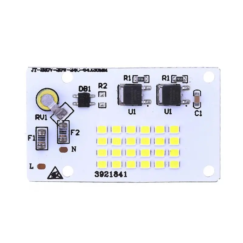

CLAITE 1pcs 5pcs 10pcs 20W LED SMD2835 Chip Lamp Integrated Smart IC Driver for Flood Light AC220V Driver Free
