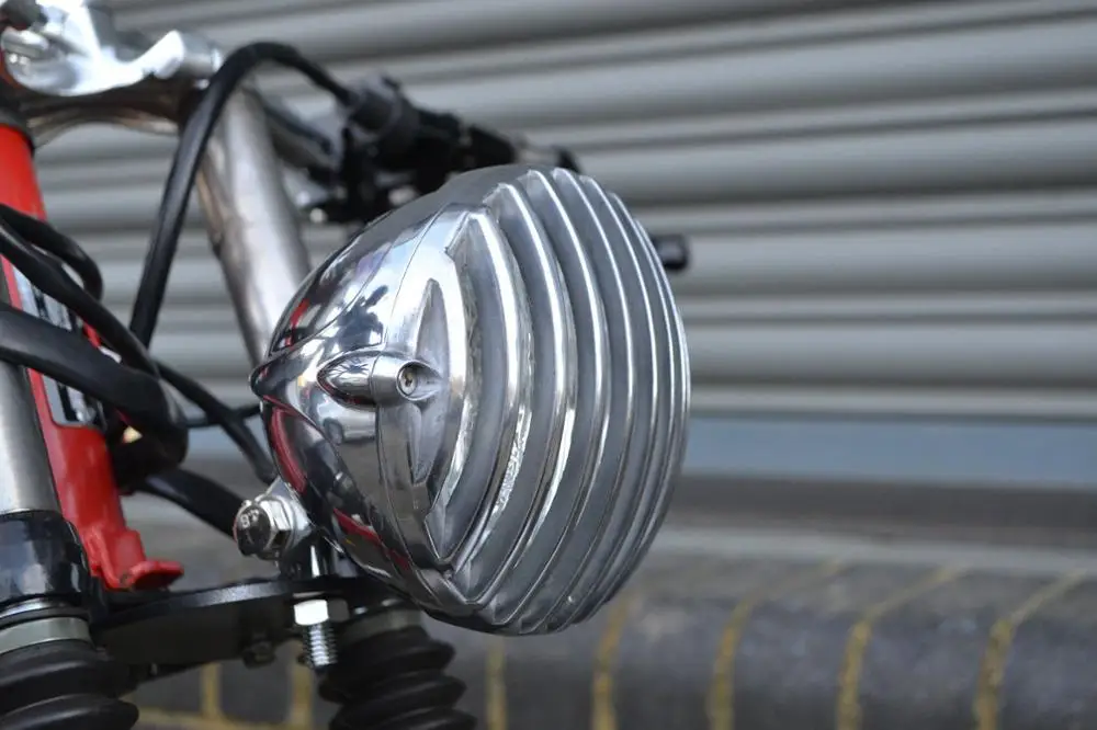 " Хром вел гриль мотоциклов фара для Harley Dyna Softail Sportster Touring V-Rod