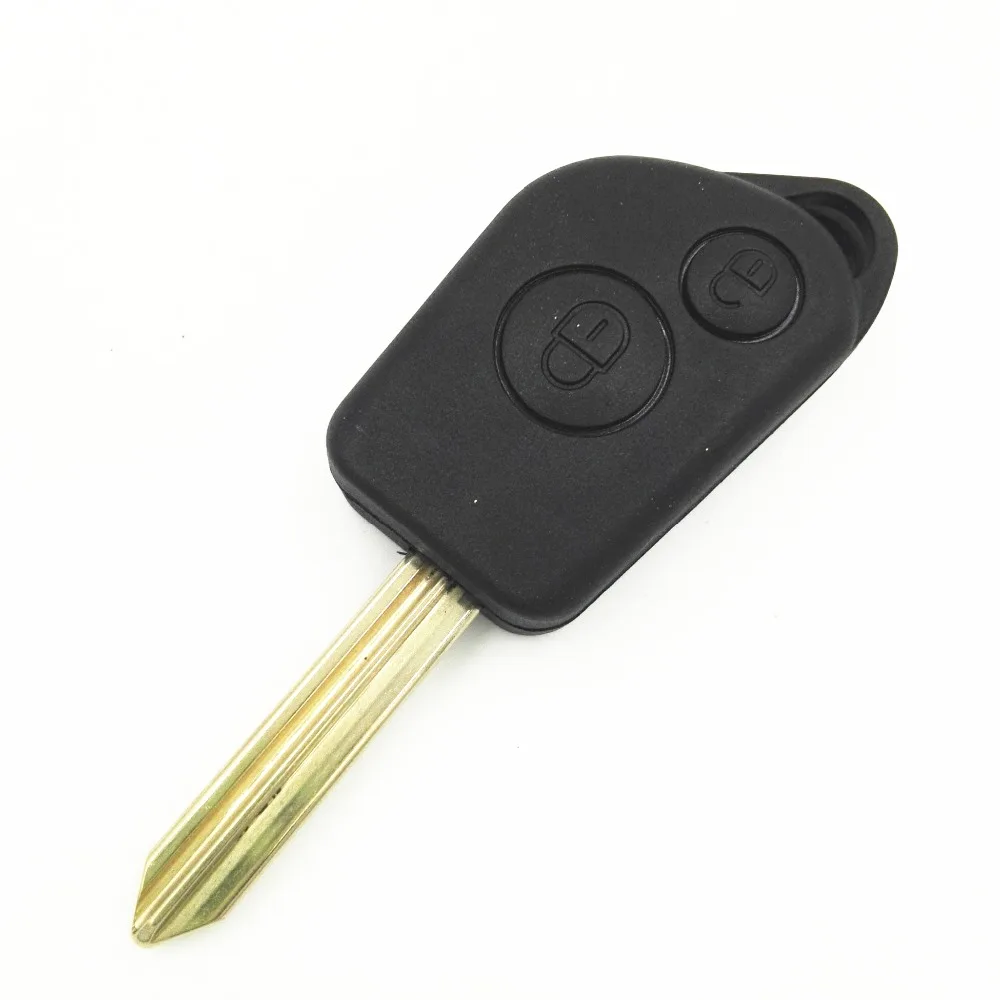 

2 Buttons Remote Key Case Blank Fob For CITROEN Elysee Saxo Berlingo Xsara Picasso Key Shell Car Alarm Cover Housing